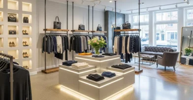 Móveis Planejados para Loja de Roupas