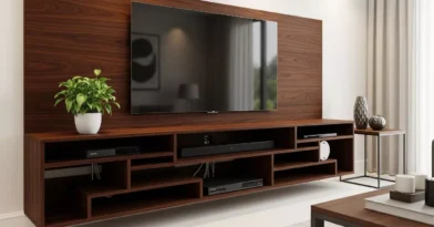 Painel para TV com Rack Integrado